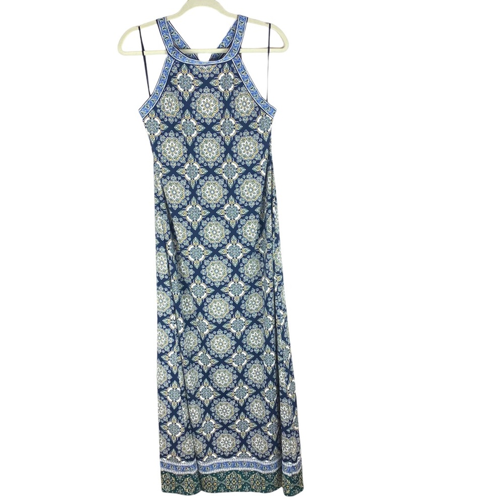 Max Studio Floral Print Maxi Dress Sz S